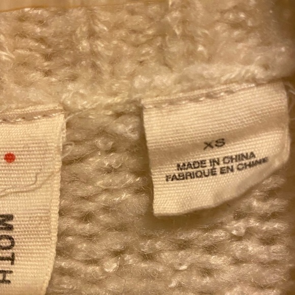 COMFY XS soft fringed cardigan made by Moth - Picture 6 of 9